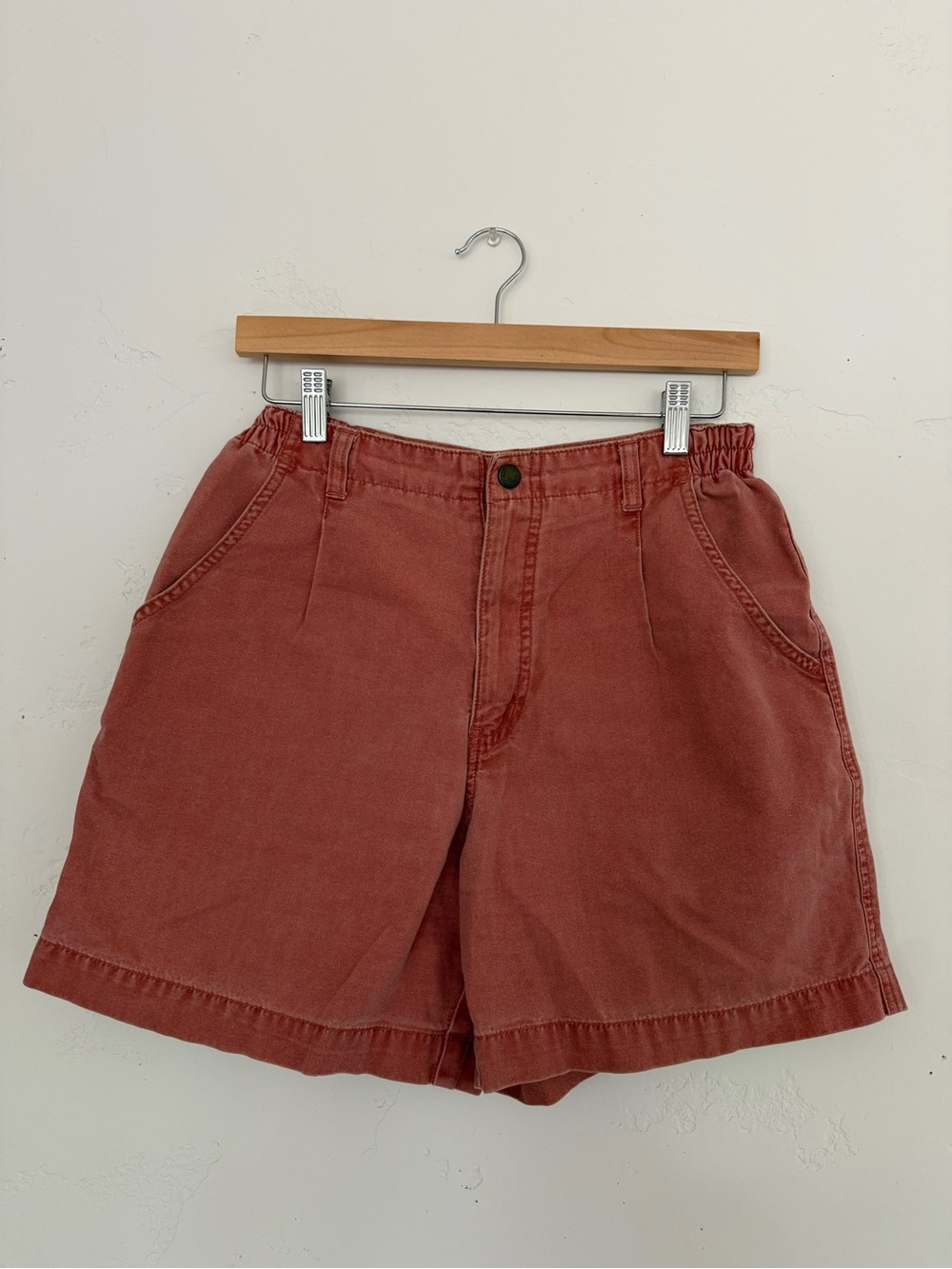 Royal Robbins High-Rise Dusty Pink Shorts